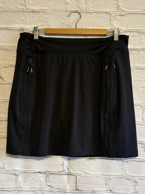 Antigua Black Active Mini Skirt